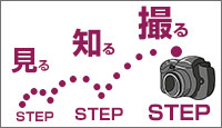 見る知る撮るの3ステップ